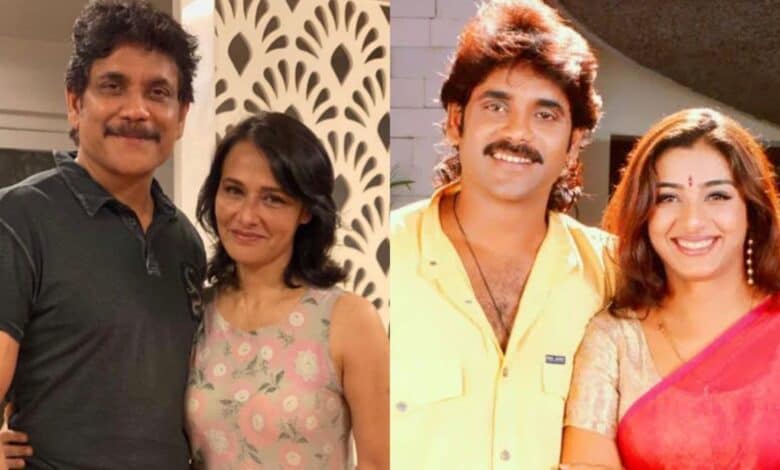 Akkineni Nagarjuna , Amala and Tabu (X)