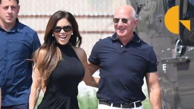 Jeff Bezos and Lauren Sanchez