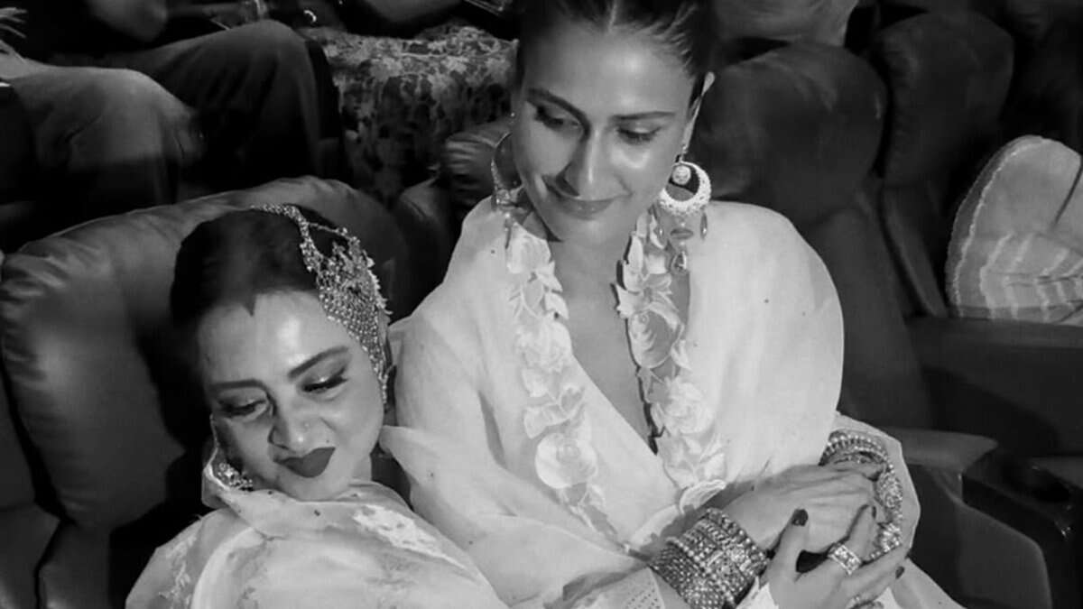 Rekha and Fatima Sana Shaikh