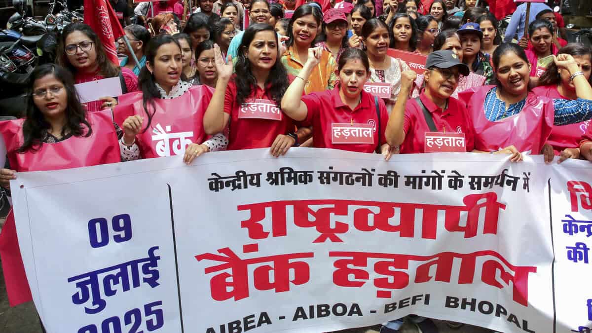 Nationwide trade unions' strike