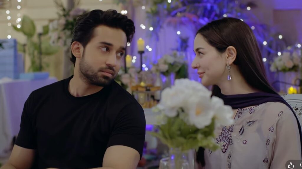 Bilal Abbas Khan and Hania Aamir from Meri Zindagi Hai Tu