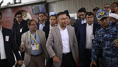 Acting chairman of Bangladesh Nationalist Party, Tarique Rahman returns to Bangladesh