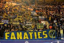 Fans of Maccabi Tel Aviv football club