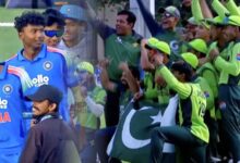 Indian and Pakistani under-19 cricket teams