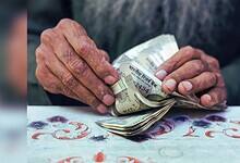 Image showing man counting Indian currency