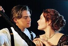 Scene from Titanic showing Jack and Rose during the ship's iconic moment in Hyderabad.