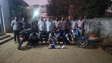 Five people from Odisha were arrested for possessing hashish oil worth Rs 20 lakh