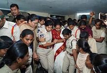 Telangana police halt Kavitha’s hunger strike in Khammam, arrest her amid protests.