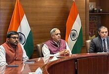 Indian embassy in Riyadh holds web meeting to assure Indian community of stable conditions.