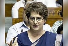 Priyanka Gandhi in Lok Sabha on Thursday