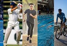 Athletes and fitness enthusiasts engaging in various sports activities for health benefits.
