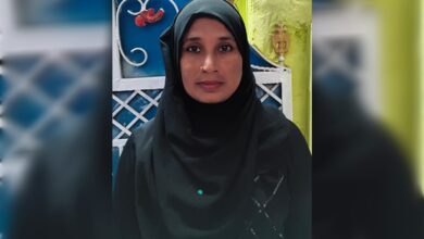 The image of of Rokhiya Begum, a Hyderabad woman stranded in Muscat.