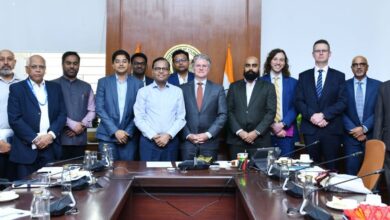A high-level delegation from the US-India Strategic Partnership Forum met Telangana Chief Secretary K Ramakrishna Rao at the Secretariat on Tuesday, April 7.