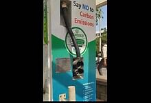 Charging guns stolen from an EV charging station in Banjara Hills