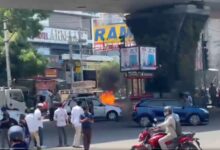 Hyderabad: Car catches fire in Rajendranagar, no casualties