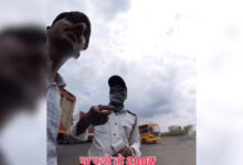traffic cop falsely labels truck driver Muslim, accusing him of gaddari