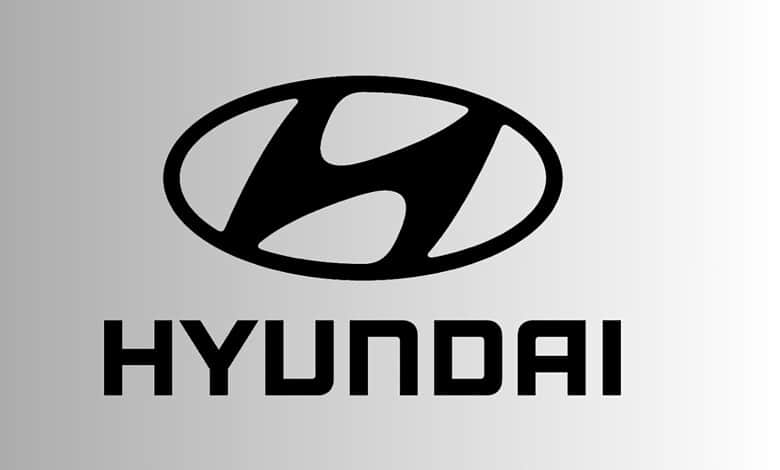 Hyundai logo displayed prominently, representing the car brand Hyundai.