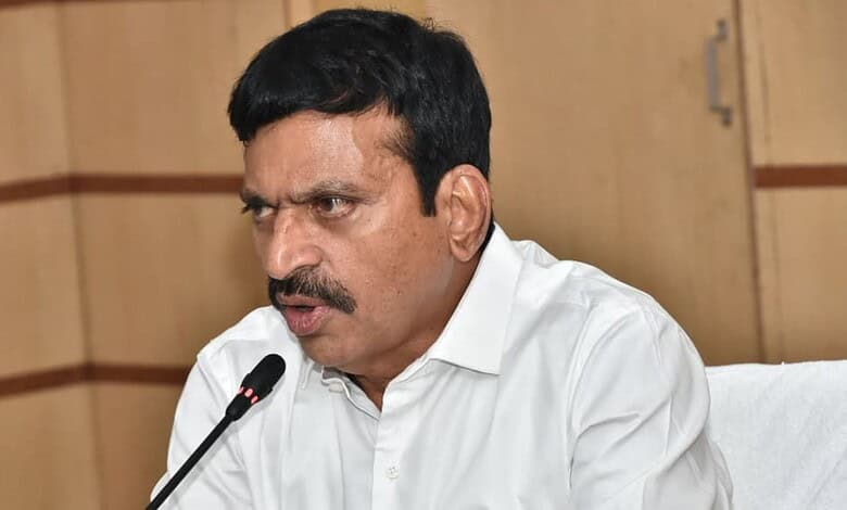 Telangana Housing Minister Ponguleti Srinivas Reddy