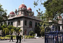 A view of the Telangana High Court.