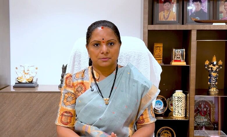 Telangana Rakshana Sena (TRS) chief Kalvakuntla Kavitha
