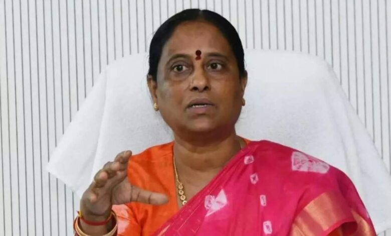 Telangana Forest Minister Konda Surekha