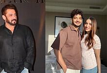 Salman Khan, Munawar Faruqui and Mehzabeen Coatwala