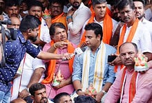 BJP protest in Mysuru