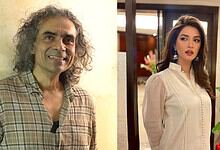Imtiaz Ali's alleged Pakistani ex's old remarks resurfaced, featuring a man with curly hair and a woman.