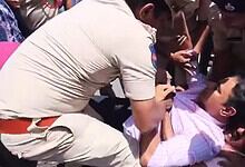 KTR detained by police on his way to KCR's residence in Erravalli