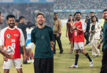 Revanth Reddy and Lionel Messi