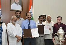 Telangana government and TGS AA after signing the MoU