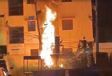 Transformer bursts into flames after rain in Rajendranagar