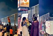 Ganesh idols allegedly being immersed in Tank Bund despite ban