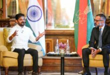 Telangana Chief Minister Revanth Reddy meets Prince Rahim Aga Khan V