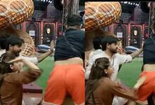 Contestants in a heated argument during Bigg Boss 20, showing tension and conflict.