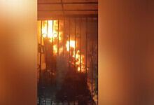 A fire breaks out in Kachiguda