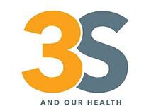 3S logo with orange and grey colours representing health and safety.