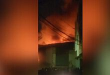 Fire breaks out at furniture godown in Hyderabad