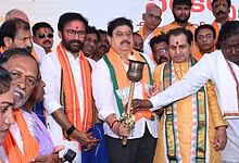 Telangana BJP celebrates 25 years of PM Modi's public service
