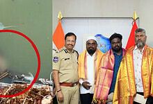 Hyderabad police and officials praise three men for rescuing a child from Hussain Sagar lake.